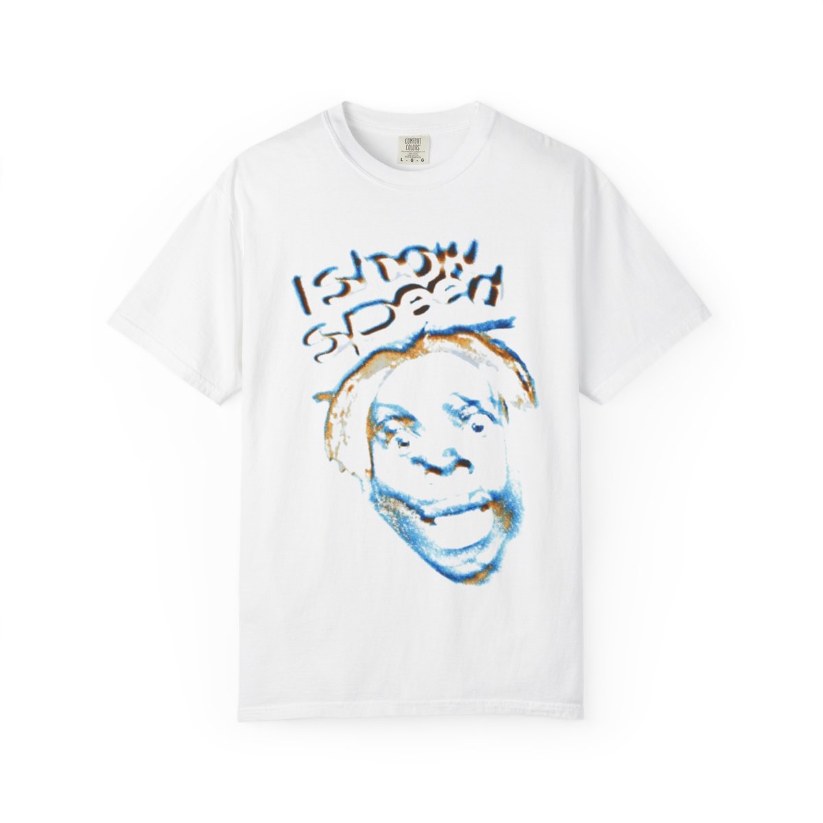 Blurred Photo White Tee