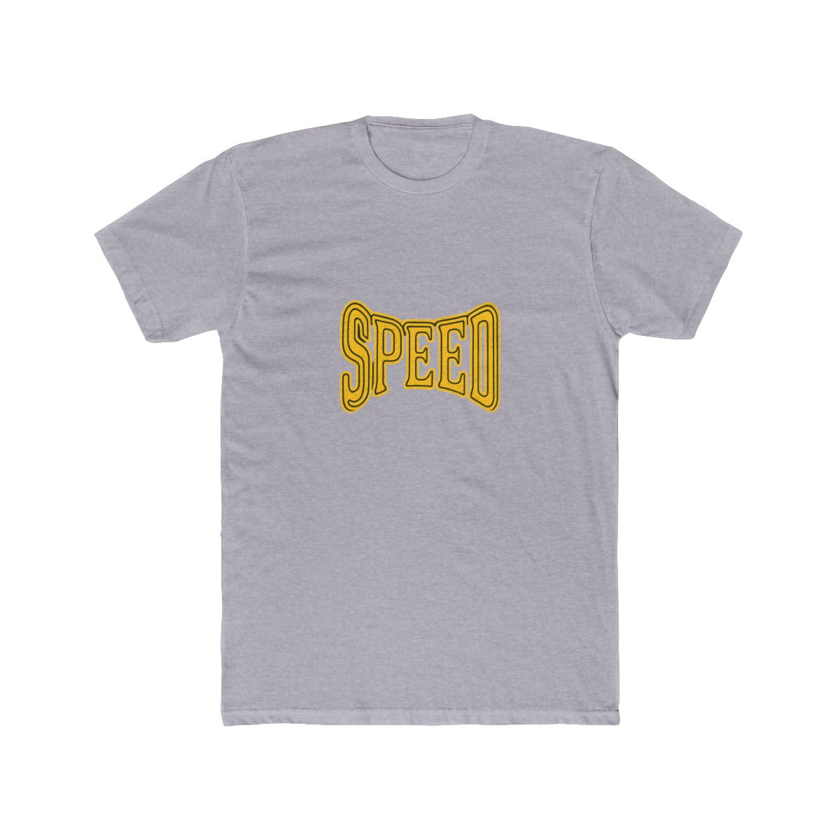 Bold Minimalist Gold Logo Black T-Shirt