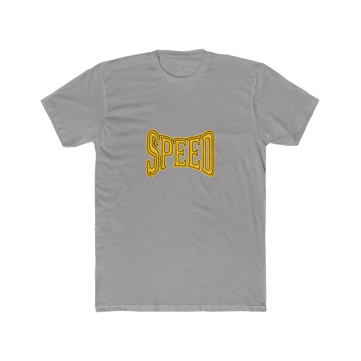 Bold Minimalist Gold Logo Black T-Shirt