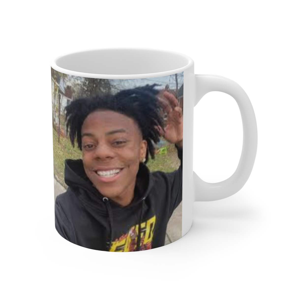 IShowSpeed White Mug