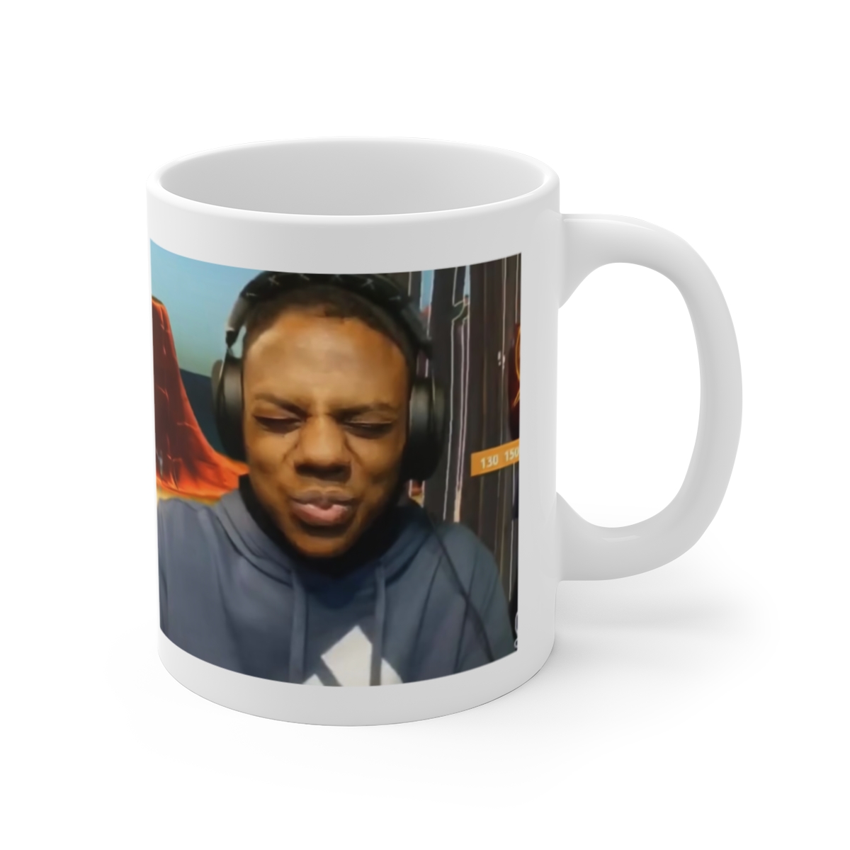 IShowSpeed White Mug #3