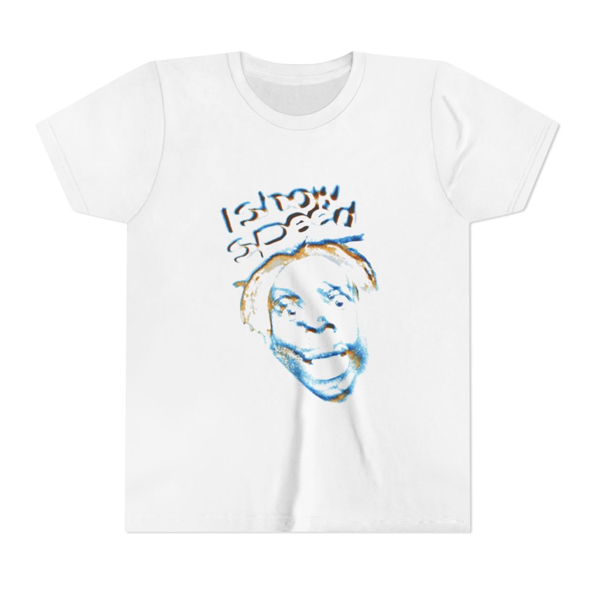 Blurred Photo White Kids Tee