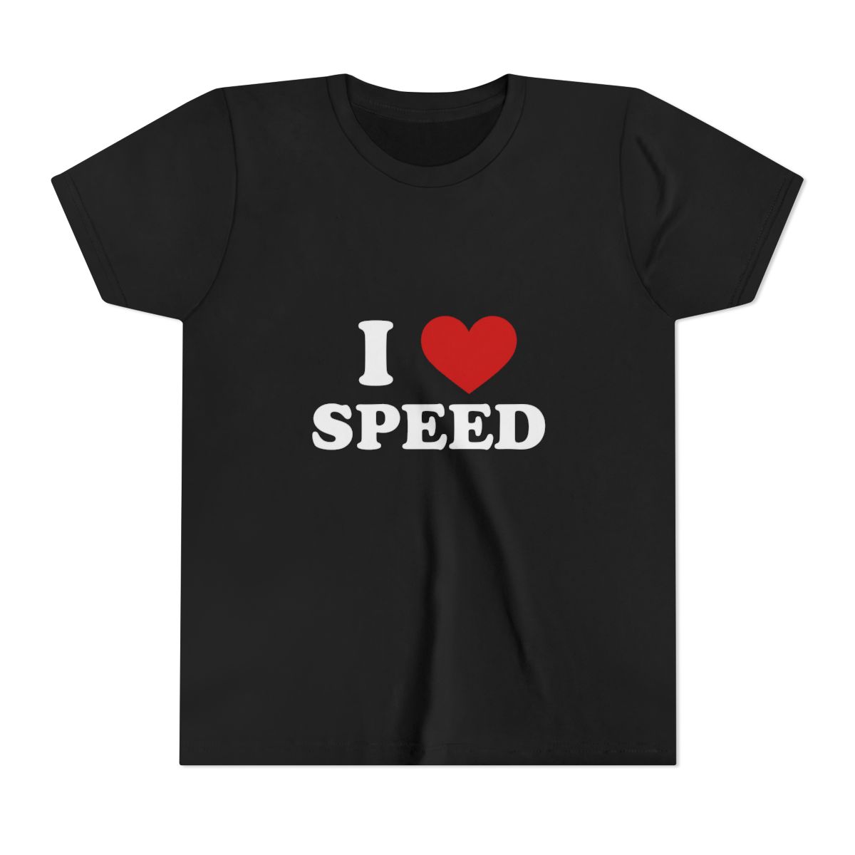 I Love Speed Graphic Kids T-Shirt for Adrenaline Junkies